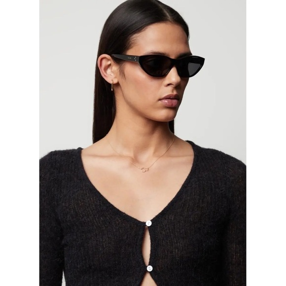 CELINE CL40251U Sunglasses in Black - Picture 3 of 14